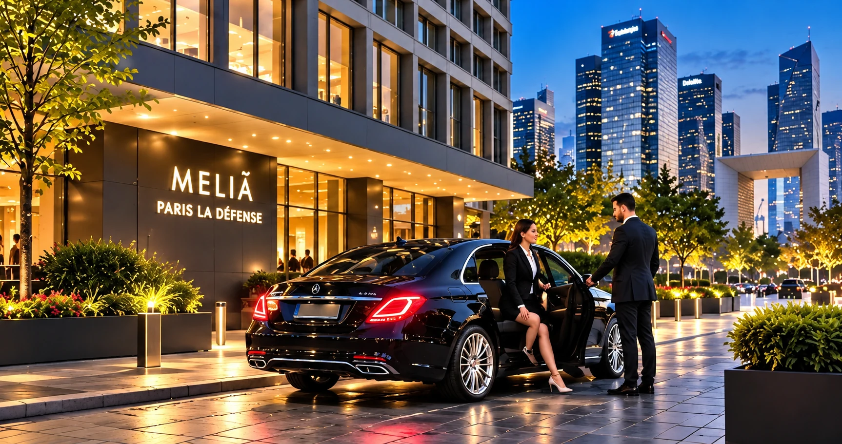 Colombes and La Défense Hotel Chauffeur Transfers