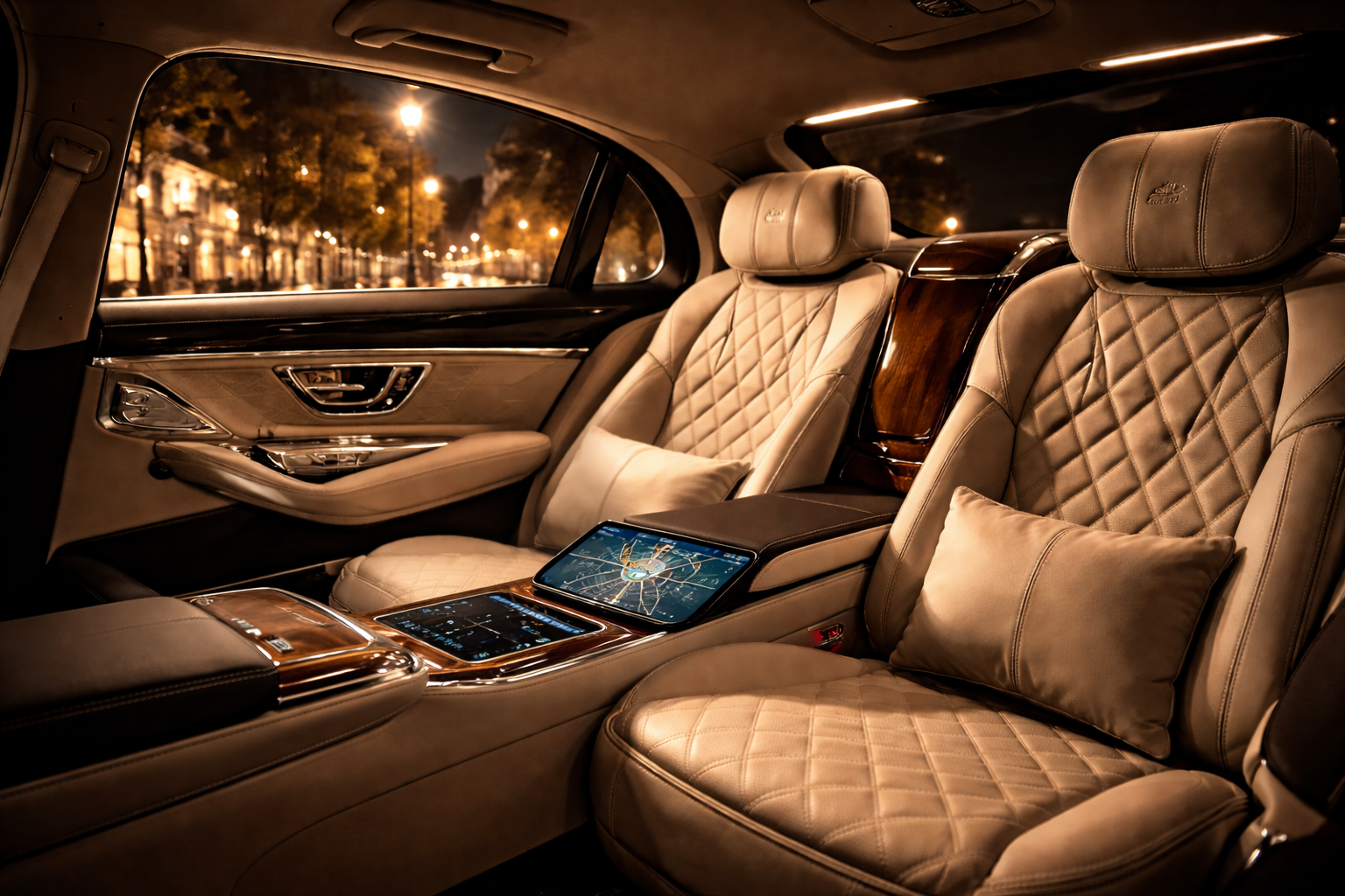Interieur Mercedes Maybach luxe